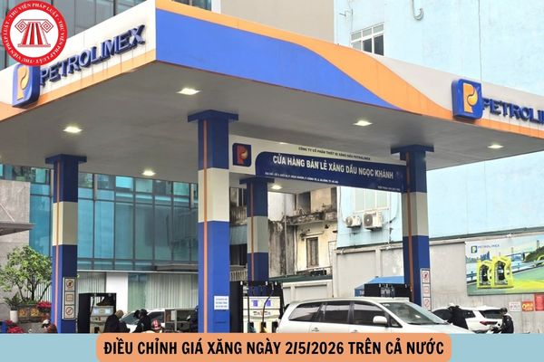 Điều chỉnh giá xăng ngày 2 5