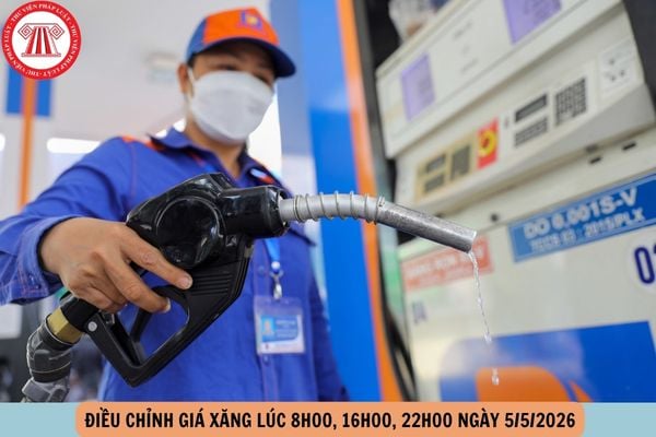 điều chỉnh giá xăng dầu ngày 5 5