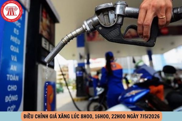 Điều chỉnh giá xăng 7 5
