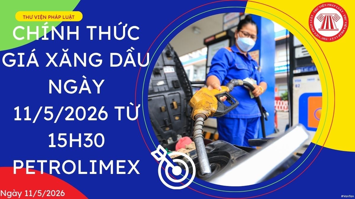 giá xăng dầu hôm nay ngày 11 5