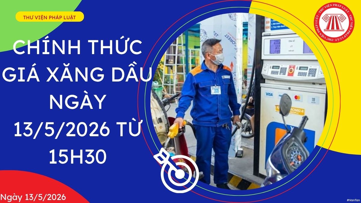 giá xăng dầu hôm nay ngày 13 5