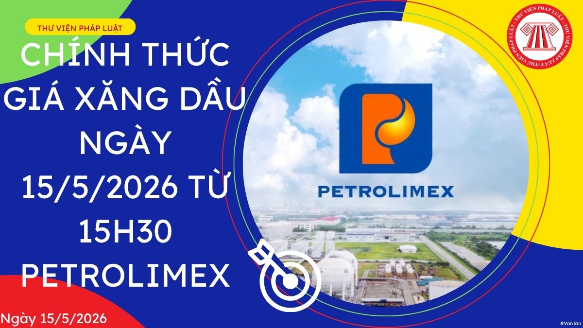 giá xăng dầu hôm nay ngày 15 5