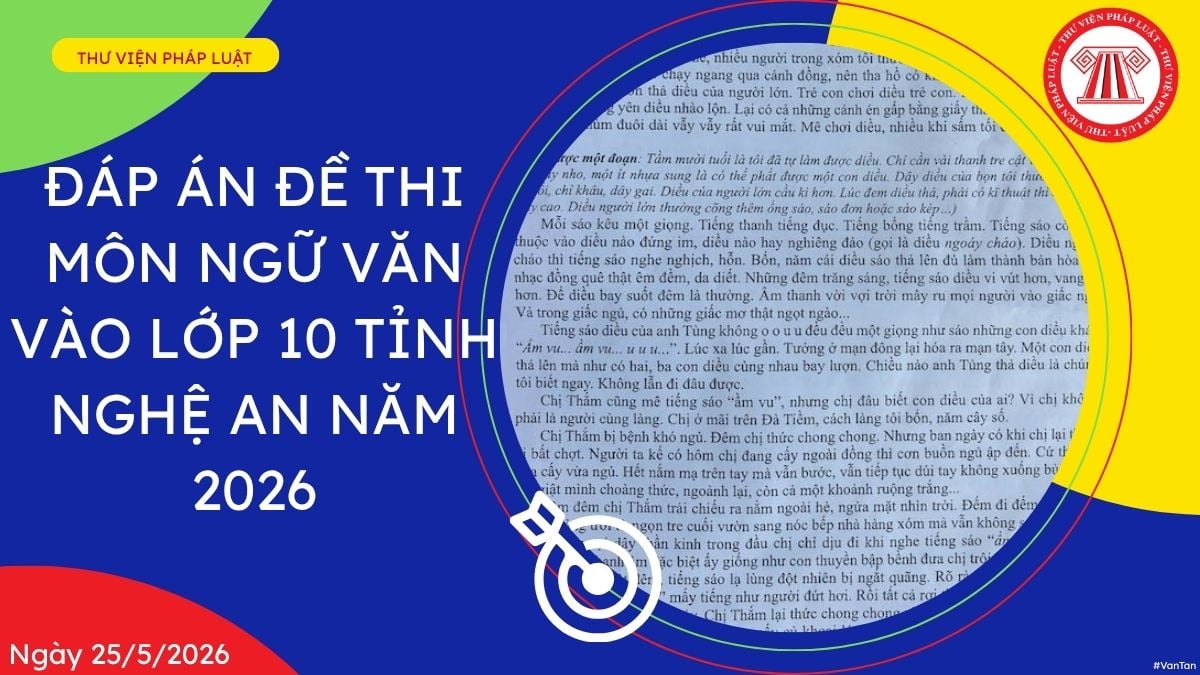 đề văn thi vào lớp 10 tỉnh nghệ an