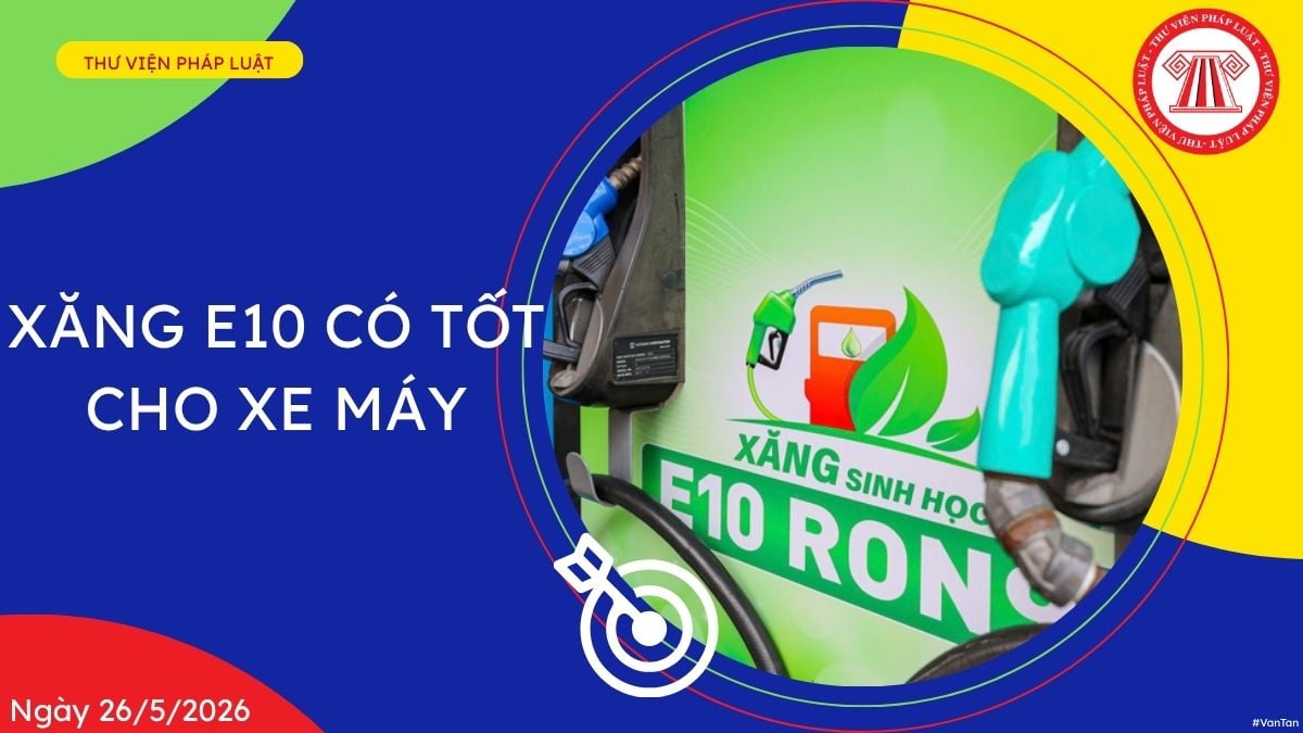Xăng E10 có tốt cho xe máy không