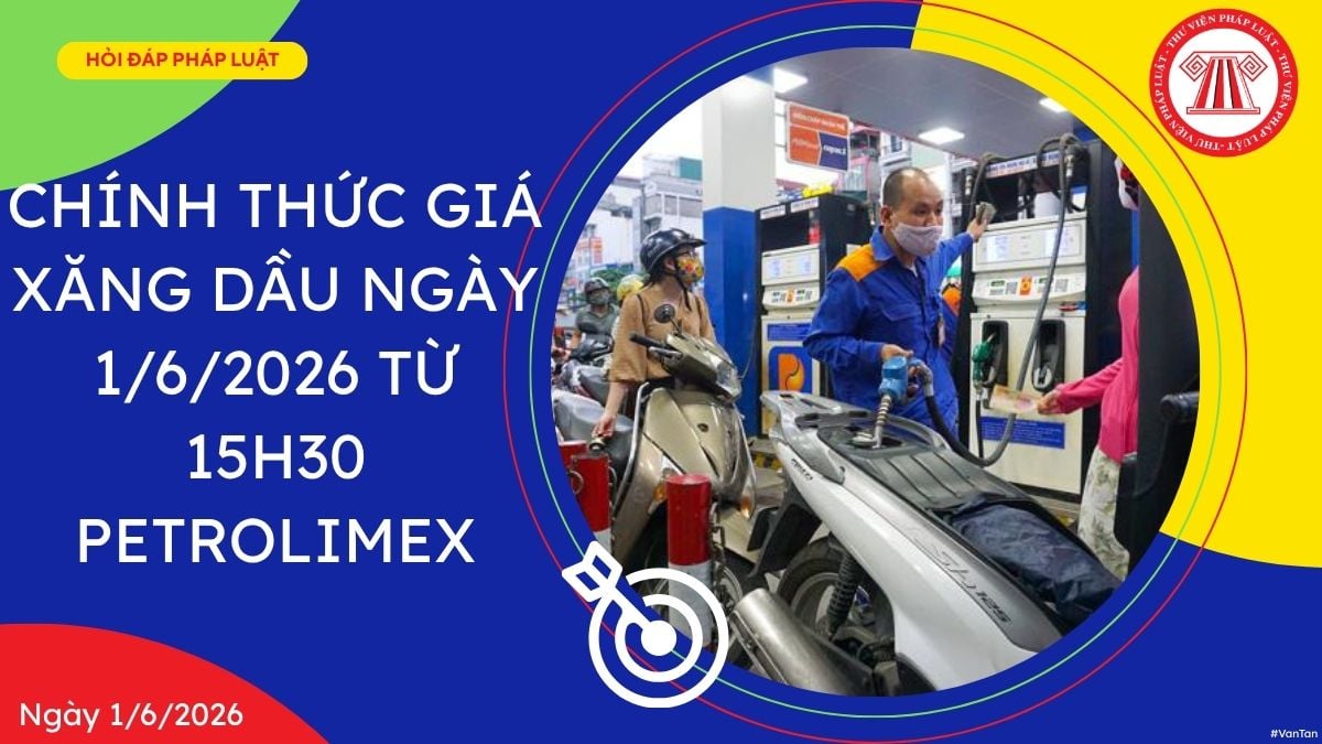 giá xăng dầu hôm nay ngày 1 6