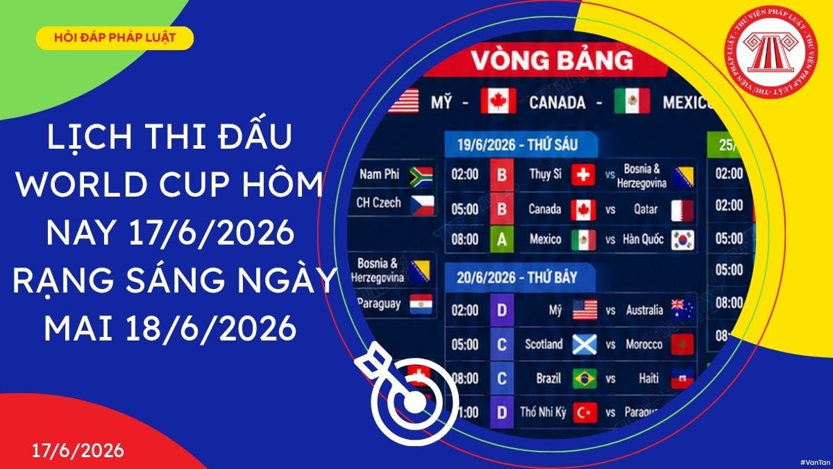 lịch world cup hôm nay và ngày mai