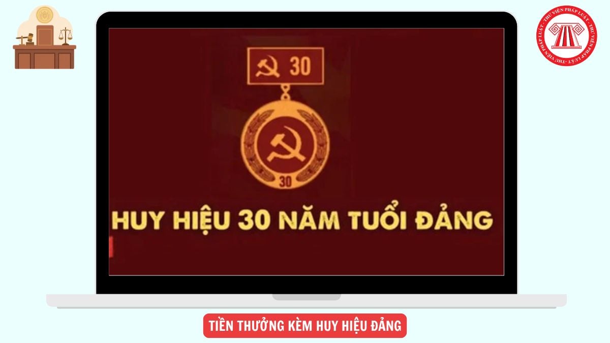 Từ 1/7/2026, Đảng viên nhận 7,59 triệu tiền thưởng kèm huy hiệu Đảng khi nào?