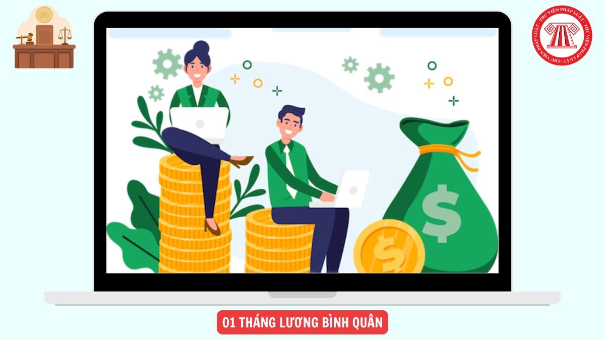 01 tháng lương bình quân được xác định như thế nào?