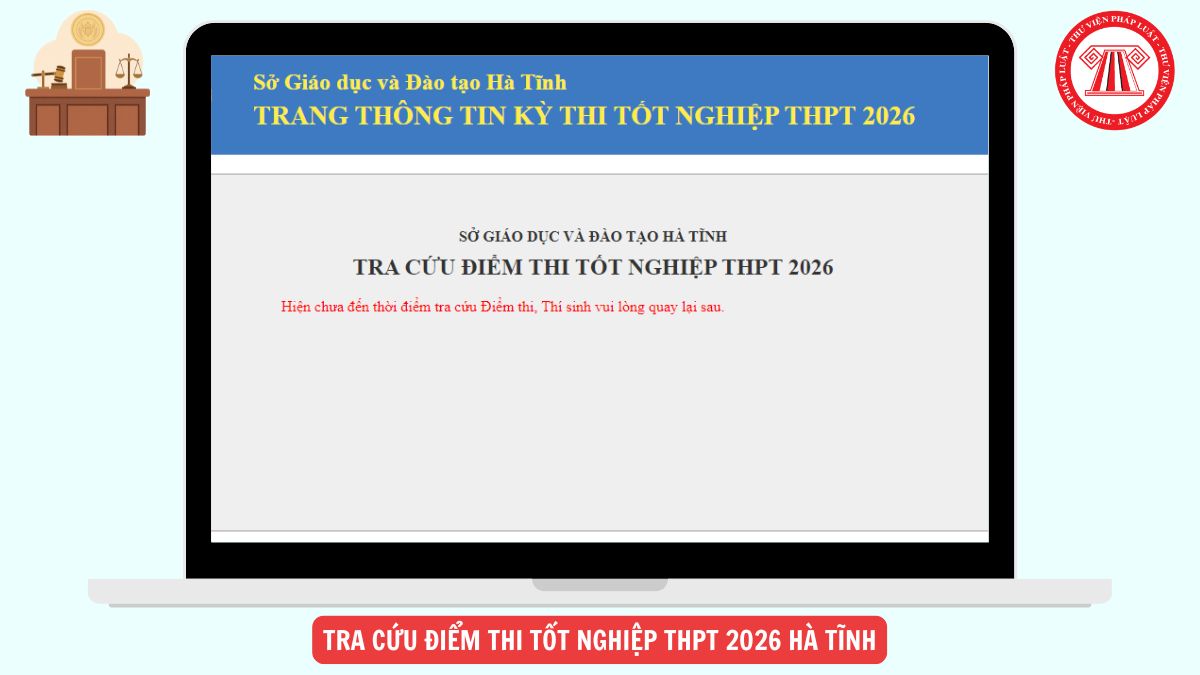 Hướng dẫn Tra cứu điểm thi tốt nghiệp THPT 2026 Hà Tĩnh nhanh nhất, chi tiết ra sao?