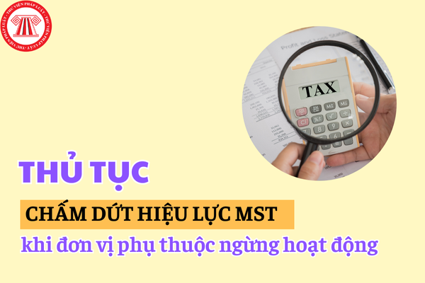 Đơn vị phụ thuộc là gì? Khi chấm dứt hoạt động, đơn vị phụ thuộc phải thực hiện các thủ tục gì với cơ quan thuế?