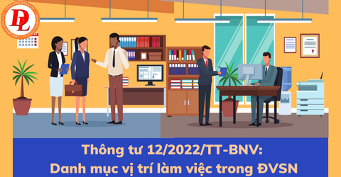 thong-tu-12-2022-tt-bnv-danh-muc-vi-tri-lam-viec-trong-dvsn
