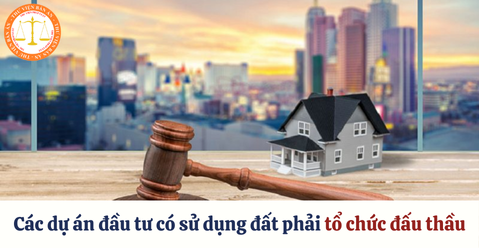 Các dự án đầu tư có sử dụng đất phải tổ chức đấu thầu từ 16/9/2024