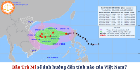 Bão Trà Mi sẽ ảnh hưởng đến tỉnh nào của Việt Nam? Tin bão khẩn cấp Bão Trà Mi (Bão số 6) sẽ được ban hành khi nào?