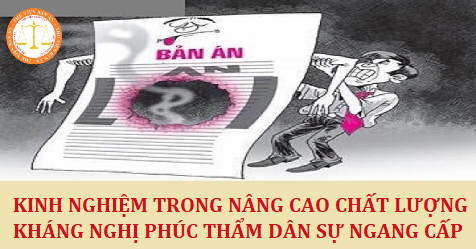 Kinh nghiệm của VKSND tỉnh Ninh Bình trong việc nâng cao chất lượng kháng nghị phúc thẩm dân sự ngang cấp