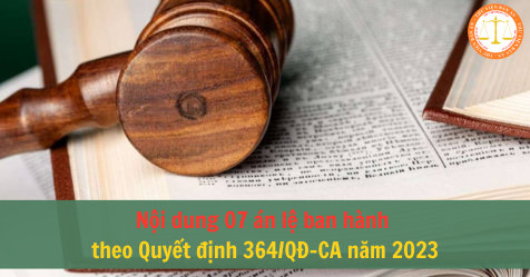 Nội dung 07 án lệ ban hành theo Quyết định 364/QĐ-CA năm 2023