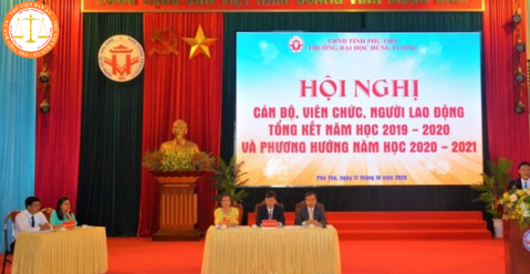 How often does the Conference of officials and public employees occur in Vietnam? What is the content of the Conference?