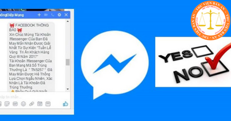 Fraud by winning messages via Facebook in Vietnam