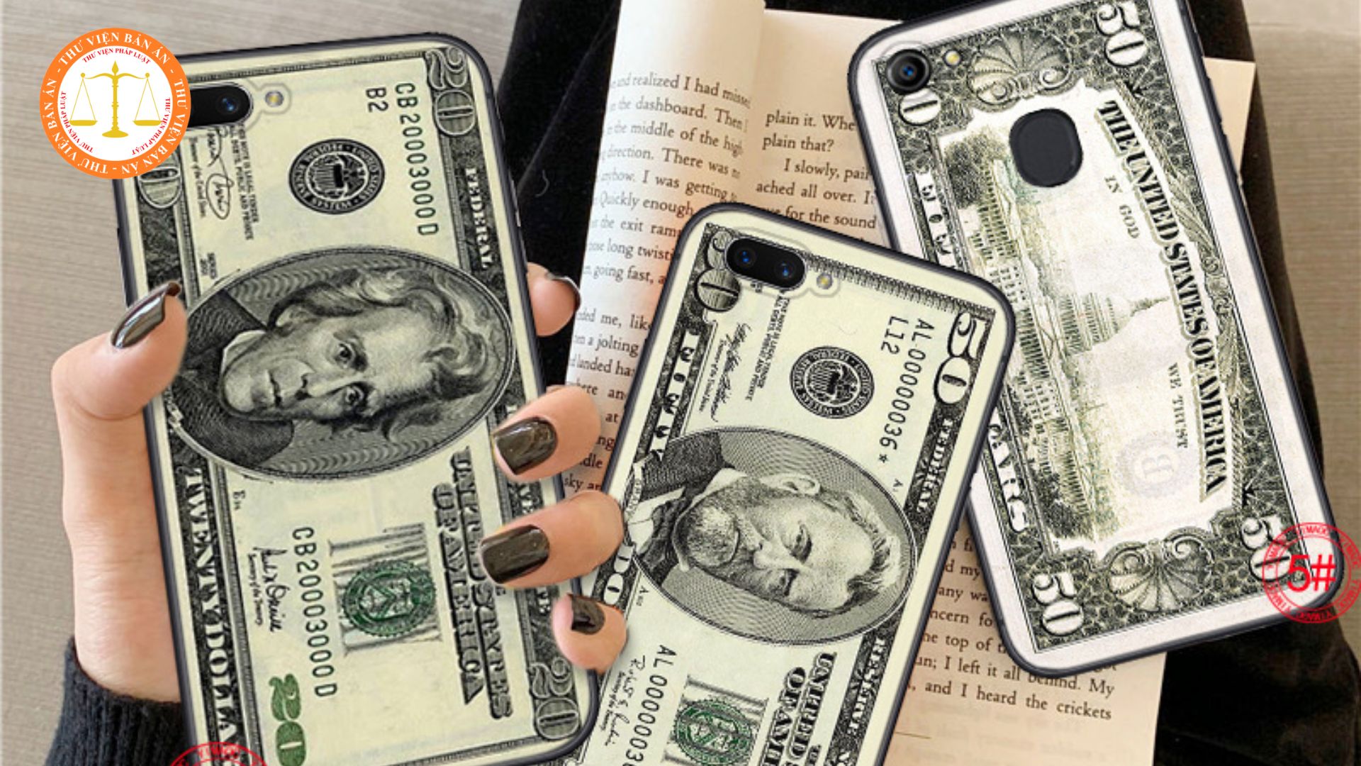 Is it illegal to sell phone cases printed with the image of Vietnamese money?