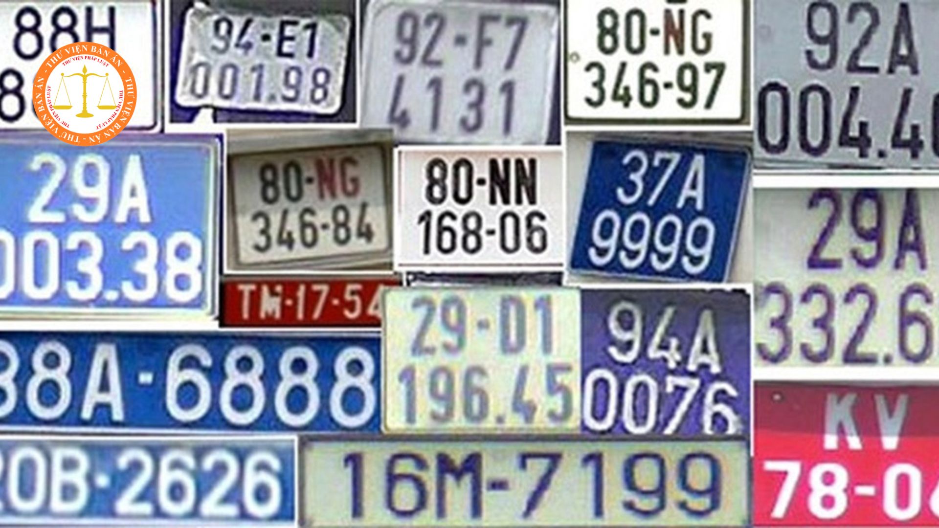 How to distinguish between those license plates by colors and symbols in Vietnam