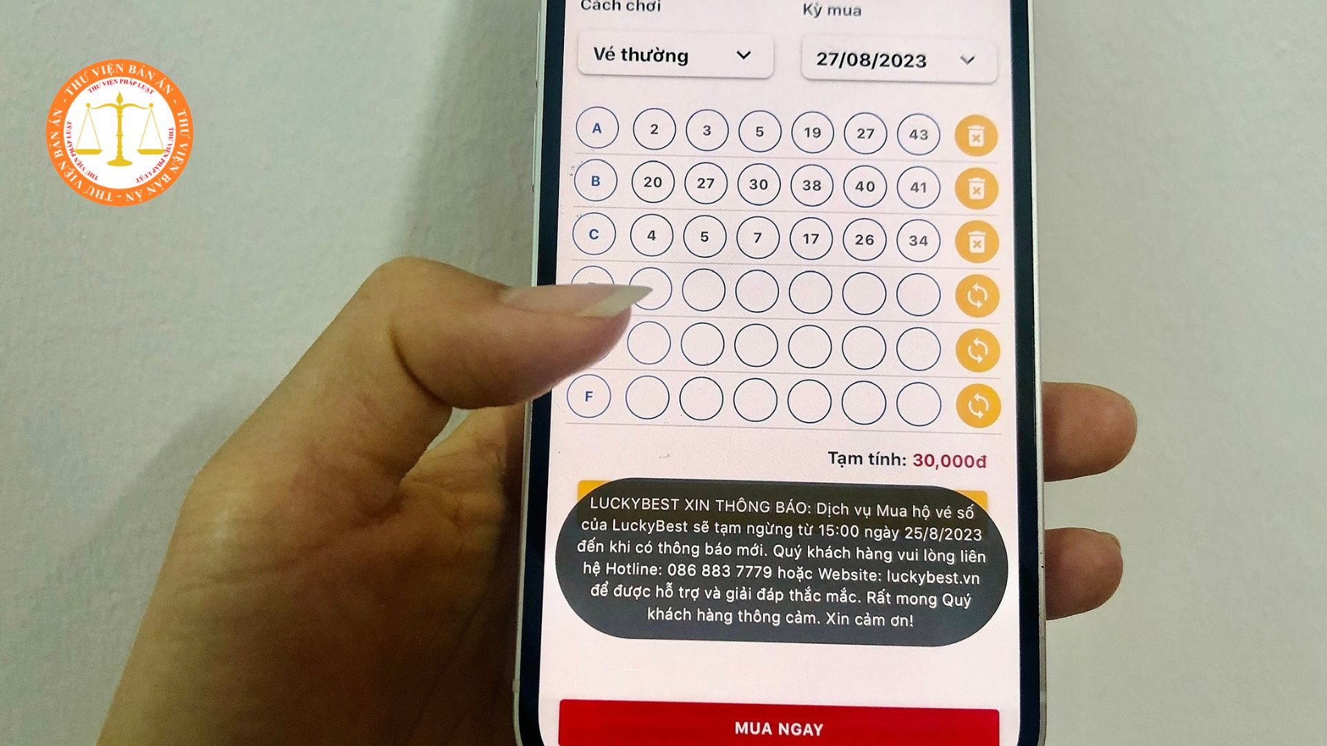 Is it against the law for playing online lottery in Vietnam?