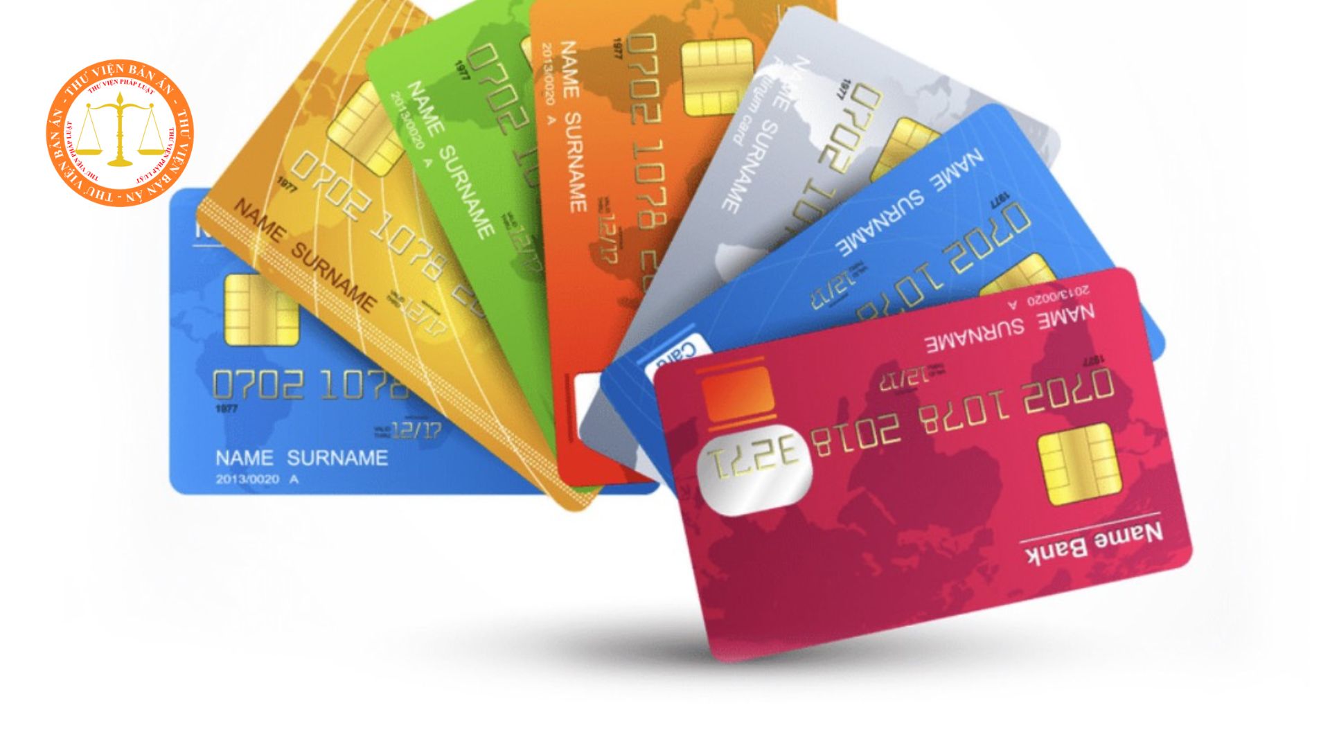 What is the ATM card number under the law in Vietnam? What are the common types of bank cards in Vietnam? 