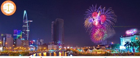 Locations for fireworks displays on April 30th, 2024 in Ho Chi Minh City, Vietnam