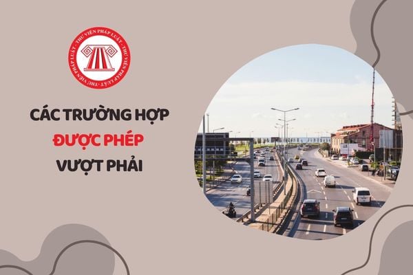 Khi nào được phép vượt phải khi tham gia giao thông? Lỗi vượt phải phạt bao nhiêu?