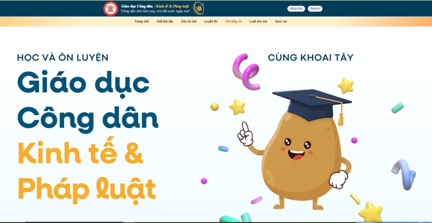 AI Giáo dục Kinh tế và Pháp luật: Giải bài tập sách giáo khoa Lớp 1 - 12