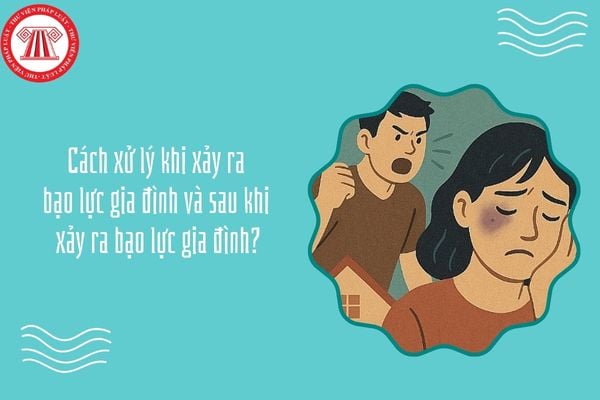 Cách xử lý khi xảy ra bạo lực gia đình và sau khi xảy ra bạo lực gia đình?