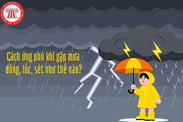 Cách ứng phó khi gặp mưa dông, lốc, sét như thế nào?
