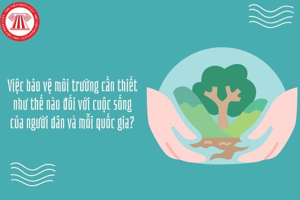 Việc bảo vệ môi trường cần thiết như thế nào đối với cuộc sống của người dân và mỗi quốc gia?
