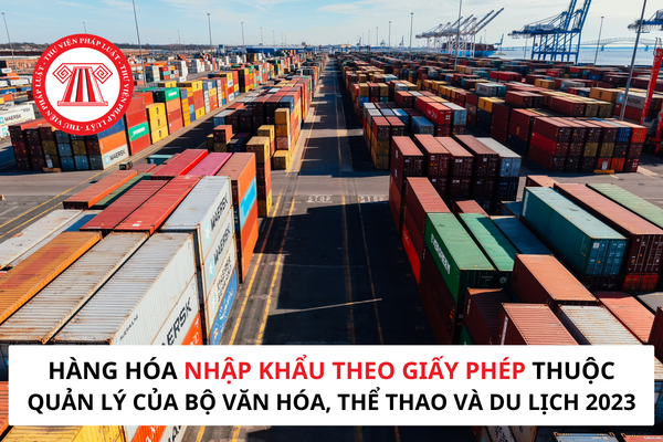 hàng hóa nhập khẩu theo giấy phép