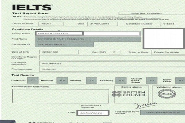 Giới Thiệu Về Thời Hạn Của Chứng Chỉ IELTS