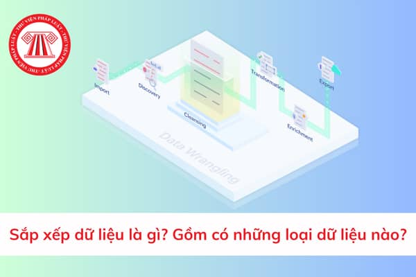 Sắp xếp dữ liệu là gì; Gồm có những loại dữ liệu nào