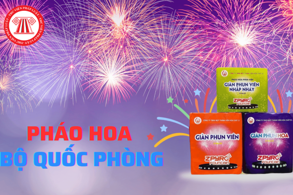 pháo hoa bộ quốc phòng