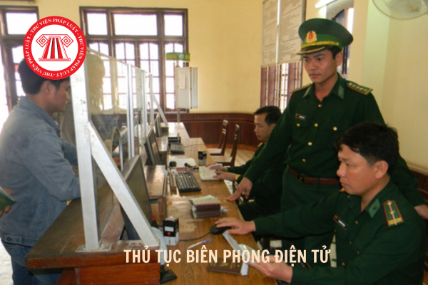 Thủ tục biên phòng điện tử được thực hiện dựa trên các nguyên tắc gì?