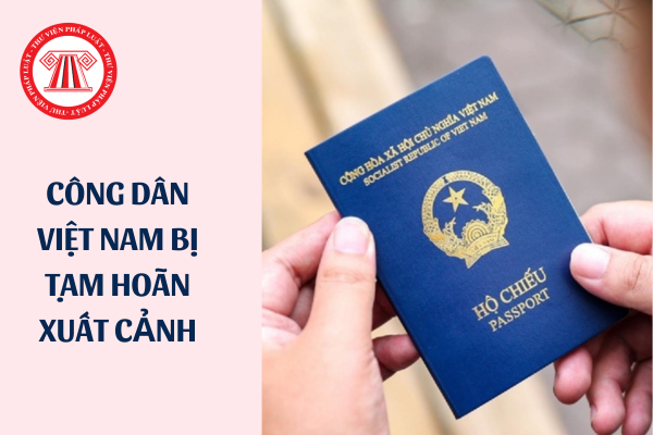 Các trường hợp bị tạm hoãn xuất cảnh của công dân Việt Nam?