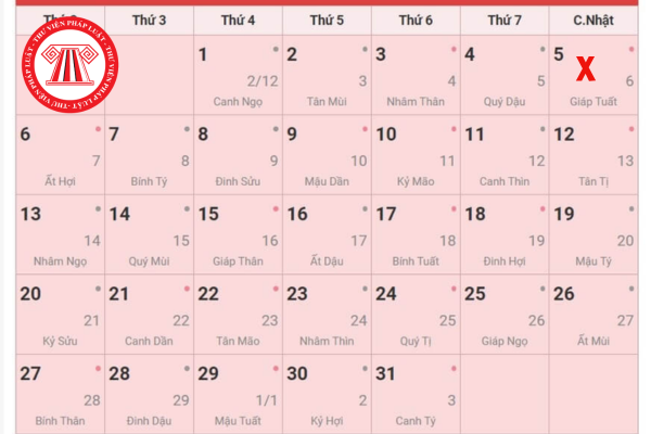 Ngày 5 tháng 4 năm 2025 là ngày mấy âm lịch? Ngày 5 tháng 4 năm 2025 là thứ mấy?