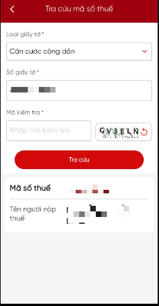 mã số thuế