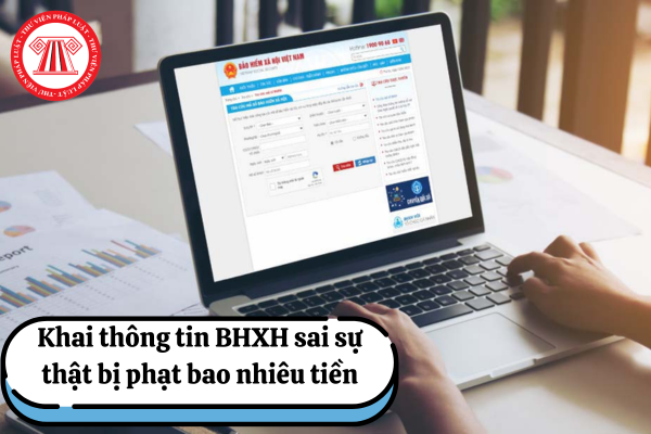 Khai thông tin BHXH sai sự thật bị phạt bao nhiêu tiền?