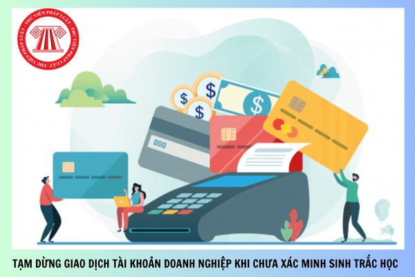 Tạm dừng giao dịch tài khoản doanh nghiệp nếu chưa cập nhật sinh trắc học từ đầu tháng 7/2025