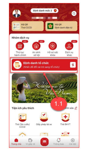Cách định danh điện tử doanh nghiệp