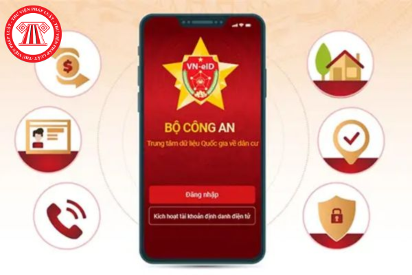 Mẫu khóa, mở khóa tài khoản định danh điện tử, căn cước điện tử