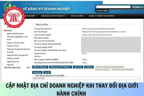 thay đổi địa giới hành chính