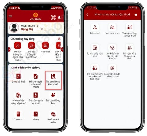 hộ kinh doanh nộp thuế etaxmobile