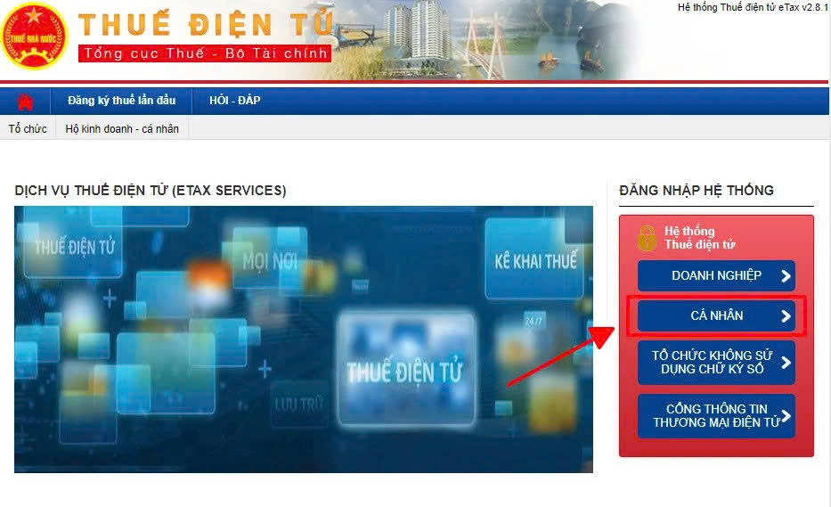 buoc dang nhap