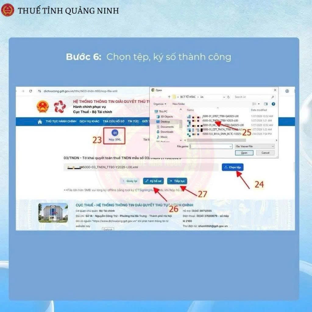 nộp bctc