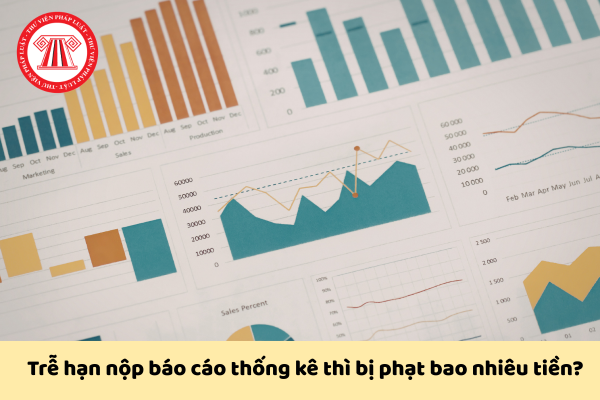 Trễ hạn nộp báo cáo thống kê thì bị phạt bao nhiêu tiền?