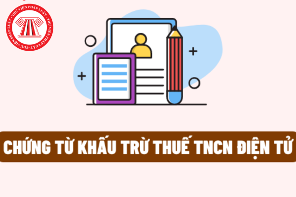 chứng từ khấu trừ thuế tncn điện tử bị sai