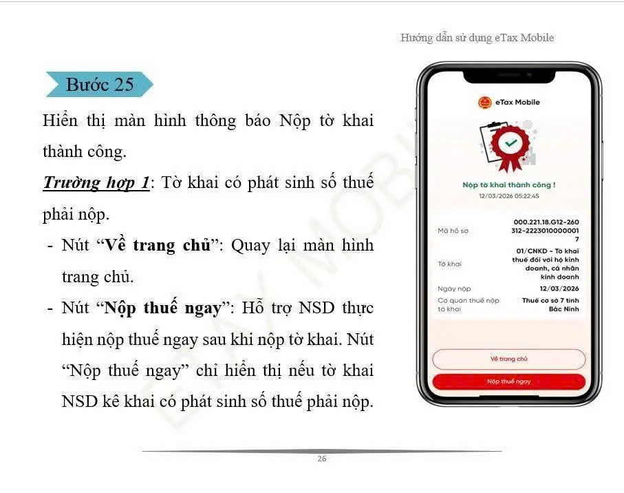 bước 25 
